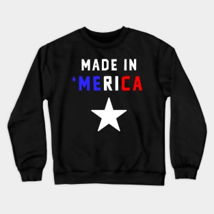 Merica 4th of July Star Design 1 Crewneck Sweatshirt